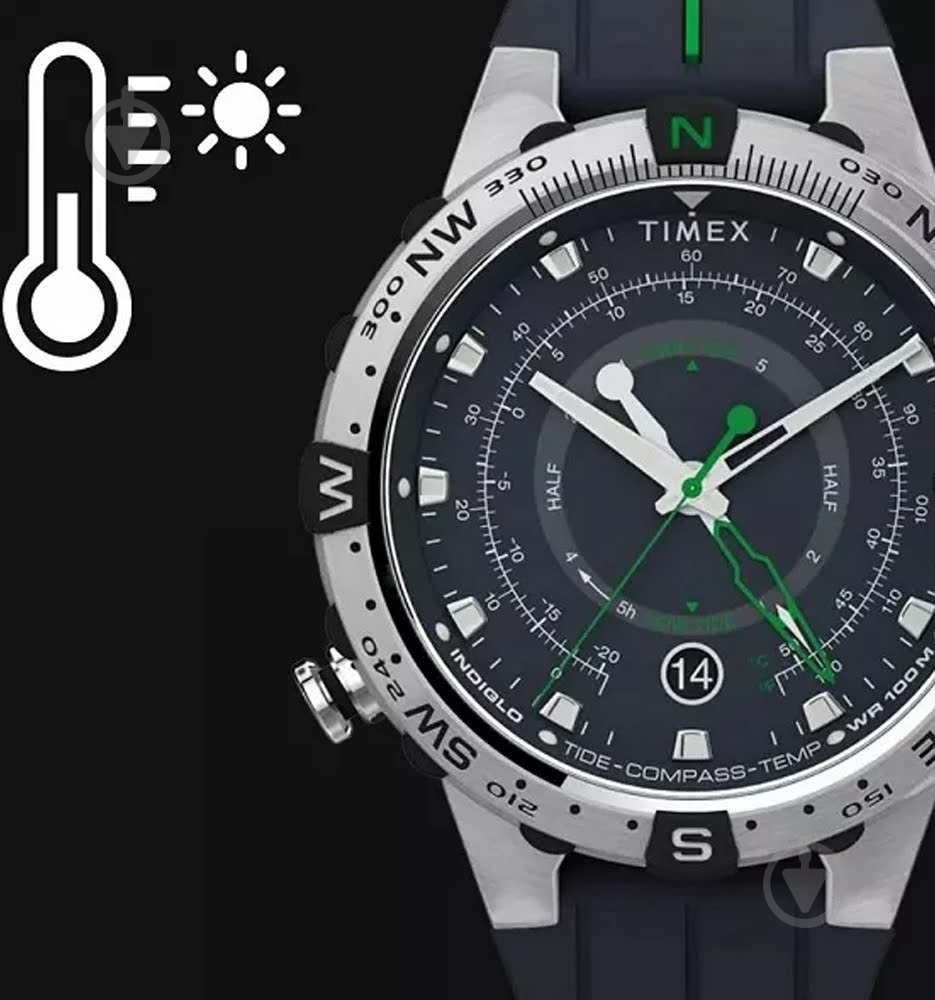 Наручные часы Expedition Timex silver (Tx2v22100) - фото 4 Наручные часы Expedition Timex silver (Tx2v22100) - фото 4