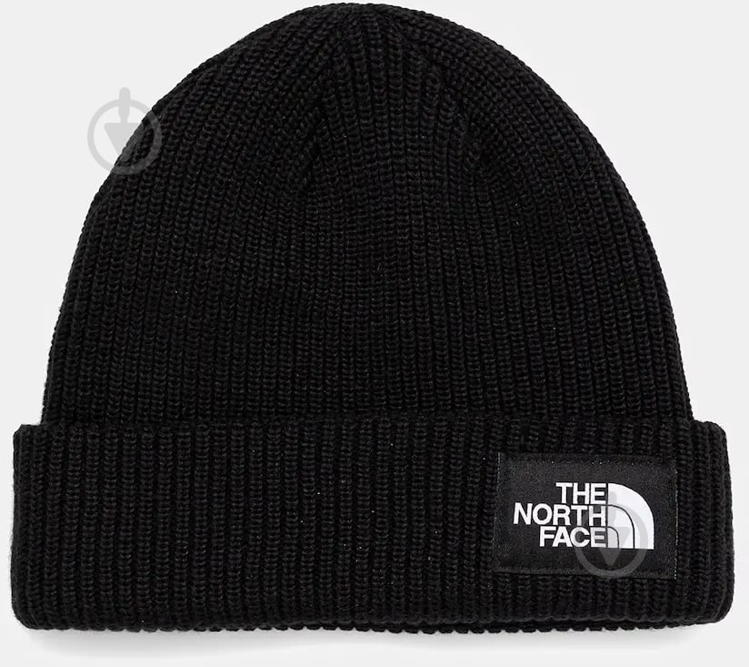 Шапка THE NORTH FACE SALTY LINED BEANIE NF0A8CGZJK31 р.os чорний - фото 1