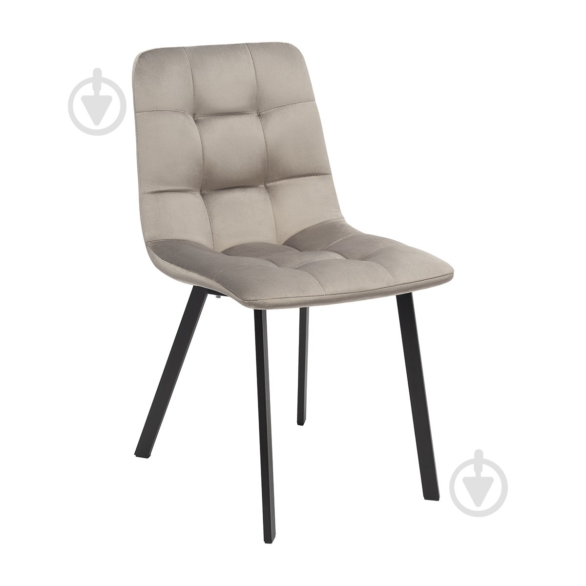 Стул обеденный Bjorn Salsa Holland 910 серый / черный - фото 1