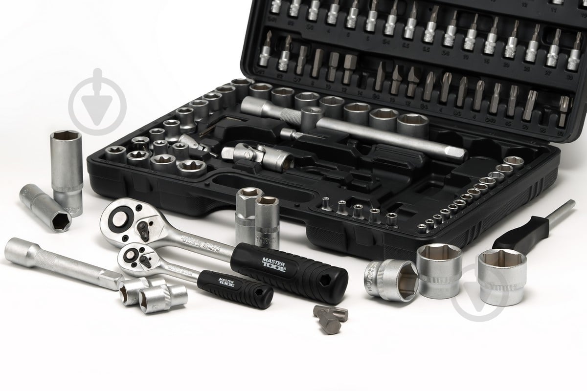 Набор головок MasterTool 108 шт. 78-7108 - фото 3