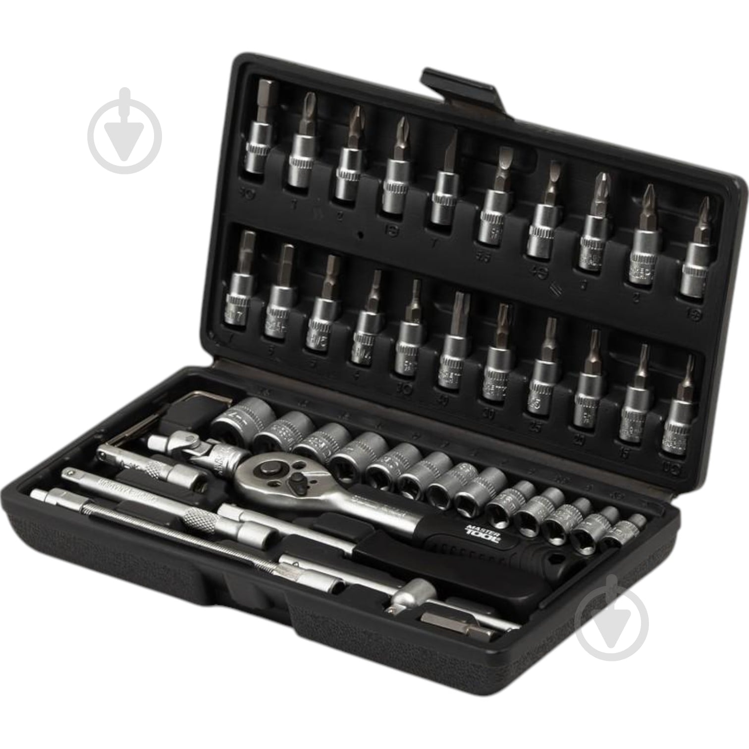 ᐉ Набор головок 1/4” MasterTool 46 шт. 78-6046 • Купить в Киеве