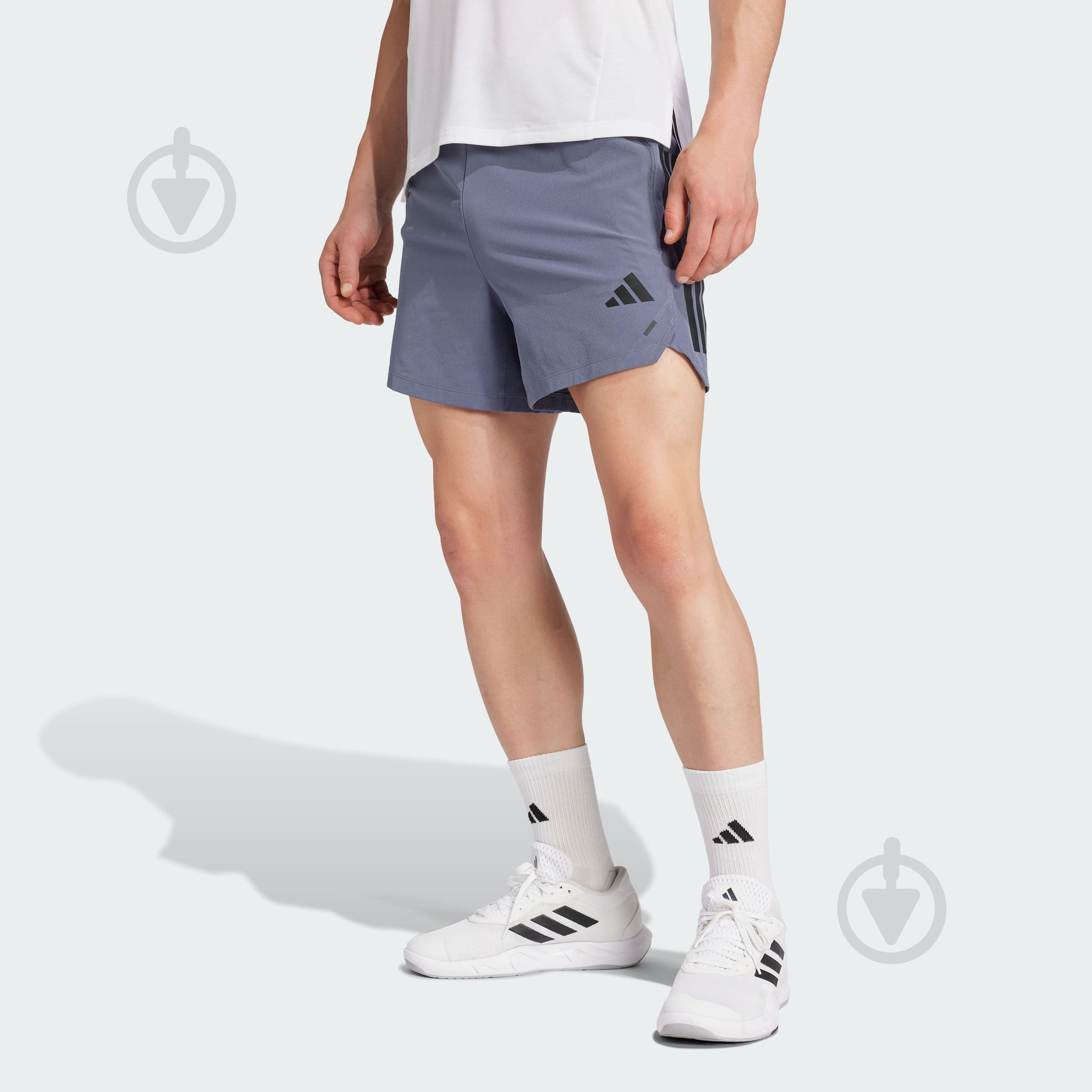 Шорти Adidas POWER 3S SHORT JE8236 р. XL сірий - фото 1 Шорти Adidas POWER 3S SHORT JE8236 р. XL сірий - фото 1