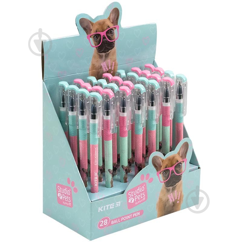 Ручка кулькова KITE Studio Pets SP21-032 - фото 2 Ручка кулькова KITE Studio Pets SP21-032 - фото 2