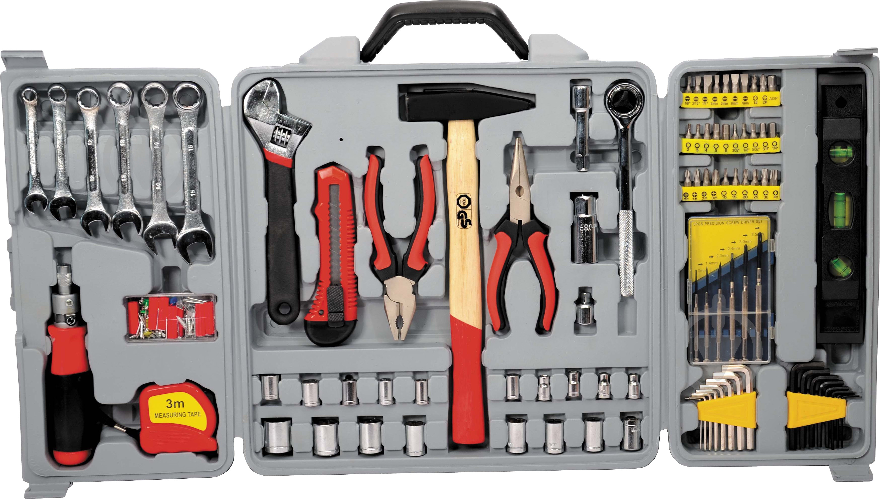 Набор ручного инструмента MASTER TOOL 173 шт. 78-0349 - фото 1