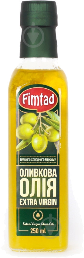 Масло оливковое ТМ FIMTAD Extra Virgin 250 мл - фото 1 Масло оливковое ТМ FIMTAD Extra Virgin 250 мл - фото 1