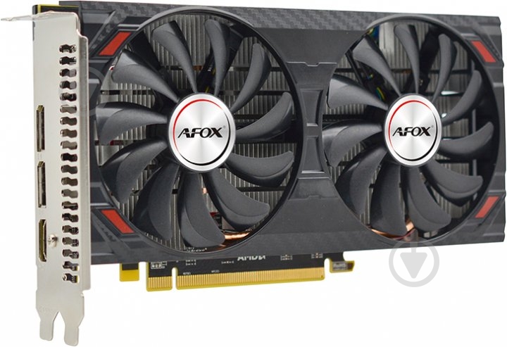 Видеокарта AFOX PCI-Ex Radeon RX 5500 XT 8GB GDDR6 8GB GDDR6 128bit (AFRX5500XT-8GD6H4) - фото 4