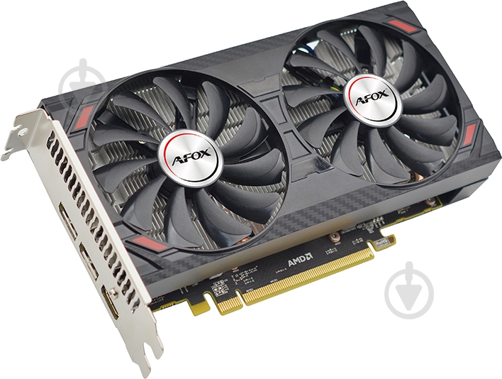 Видеокарта AFOX PCI-Ex Radeon RX 5500 XT 8GB GDDR6 8GB GDDR6 128bit (AFRX5500XT-8GD6H4) - фото 2