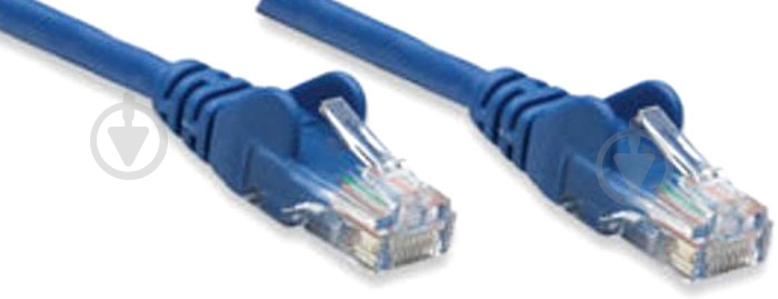 Патч-корд Intellinet UTP 10 м синий (325936) Cat.5e - фото 1 Патч-корд Intellinet UTP 10 м синий (325936) Cat.5e - фото 1