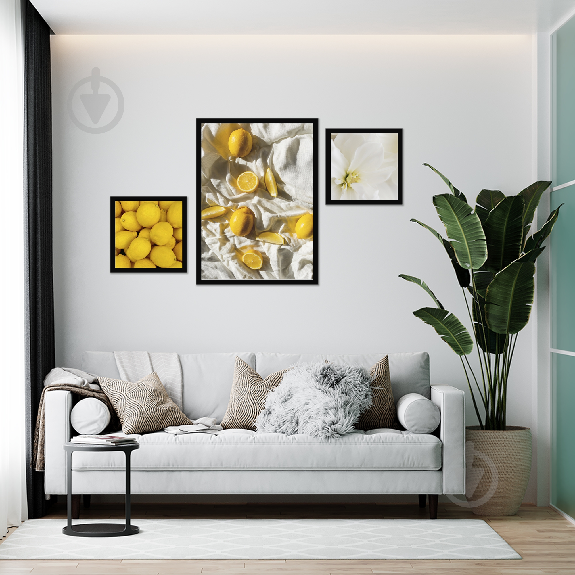 Постер Сочные лимоны 3 шт. WS Holst 2-808228L - фото 4
