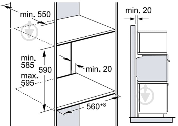 Духова шафа Bosch HUA736EG0 - фото 9