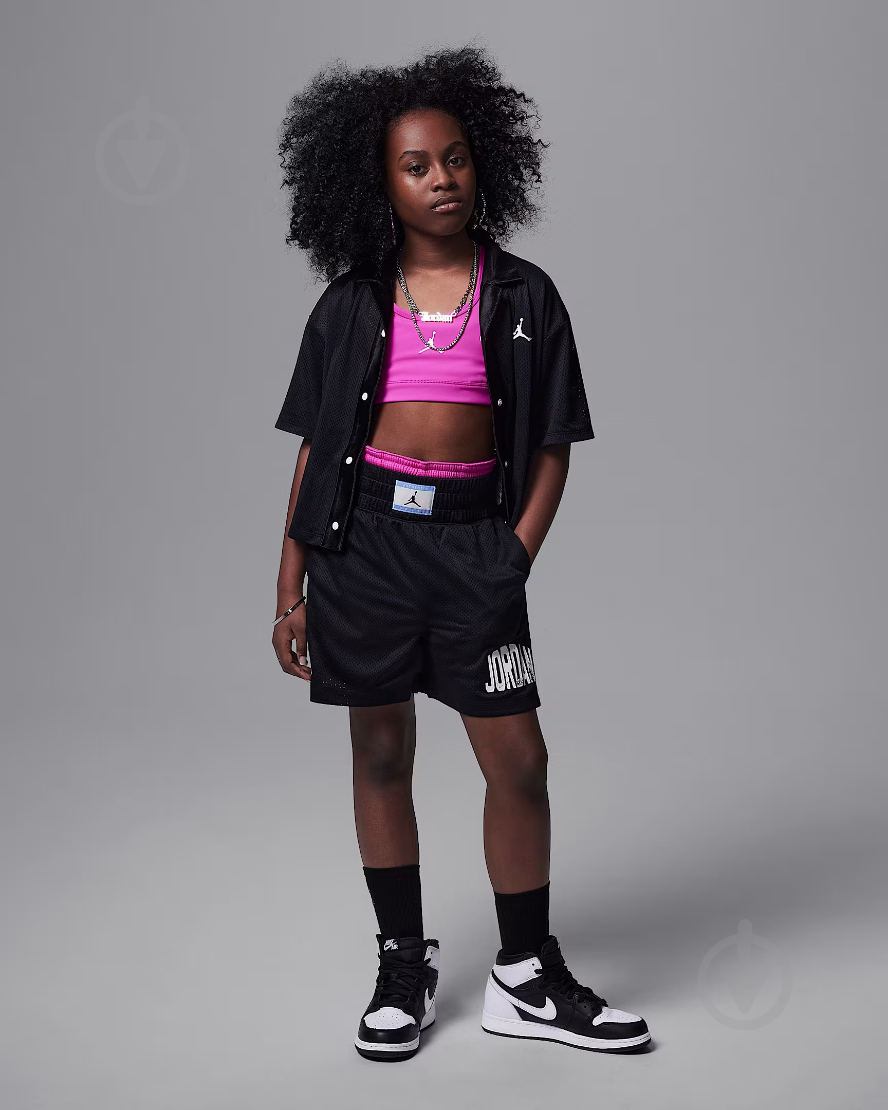 Шорты Jordan р. 12-13YRS черный - фото 9