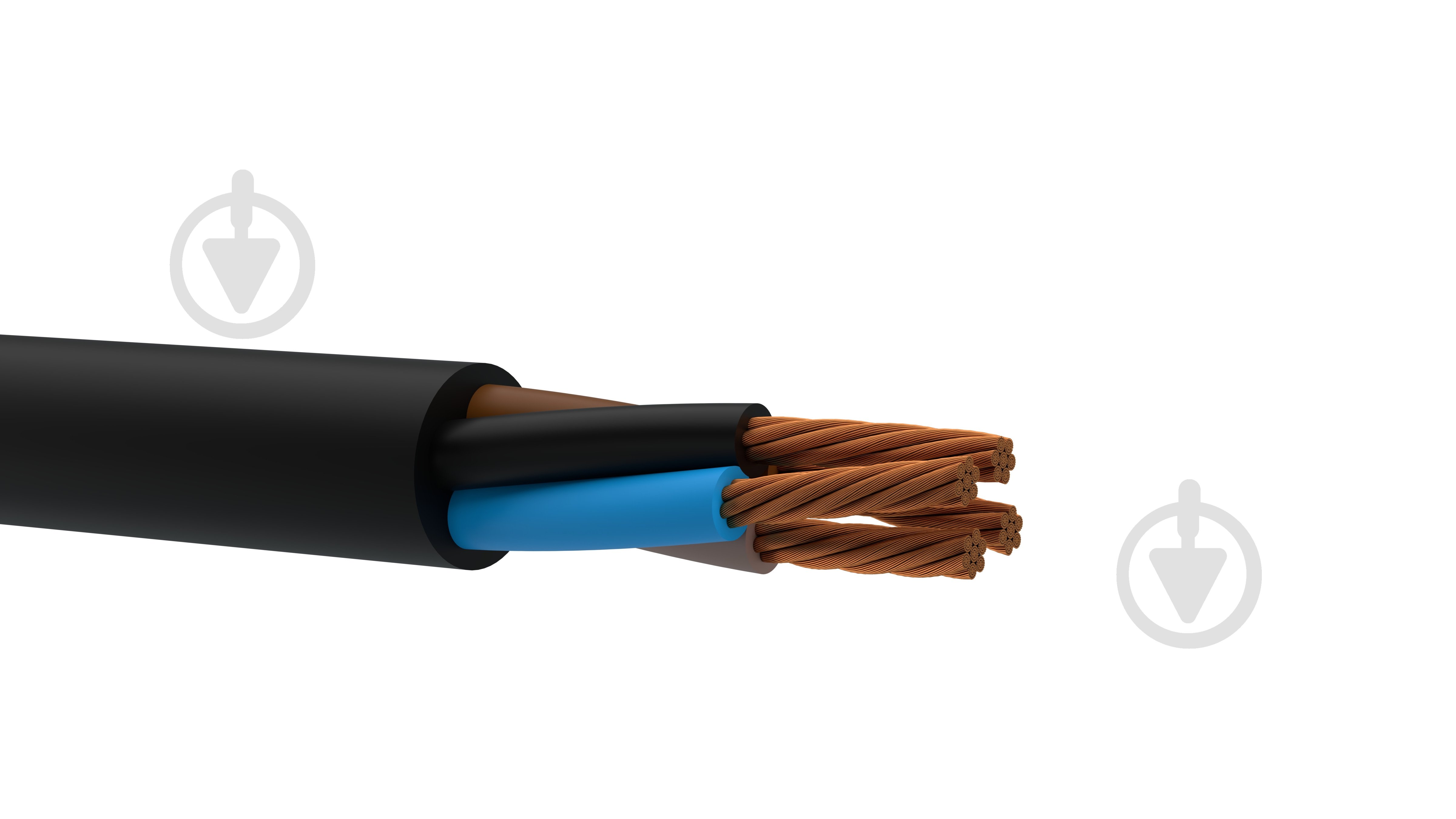 Кабель силовой Одескабель КГНВ 4x4,0 медь - фото 1 Кабель силовой Одескабель КГНВ 4x4,0 медь - фото 1