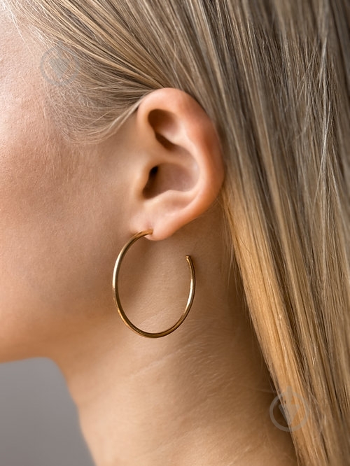 Серьги MISO accessory кольца - фото 2 Серьги MISO accessory кольца - фото 2