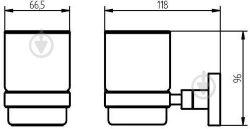 Стакан Haceka Mezzo 403002 - фото 3 Стакан Haceka Mezzo 403002 - фото 3