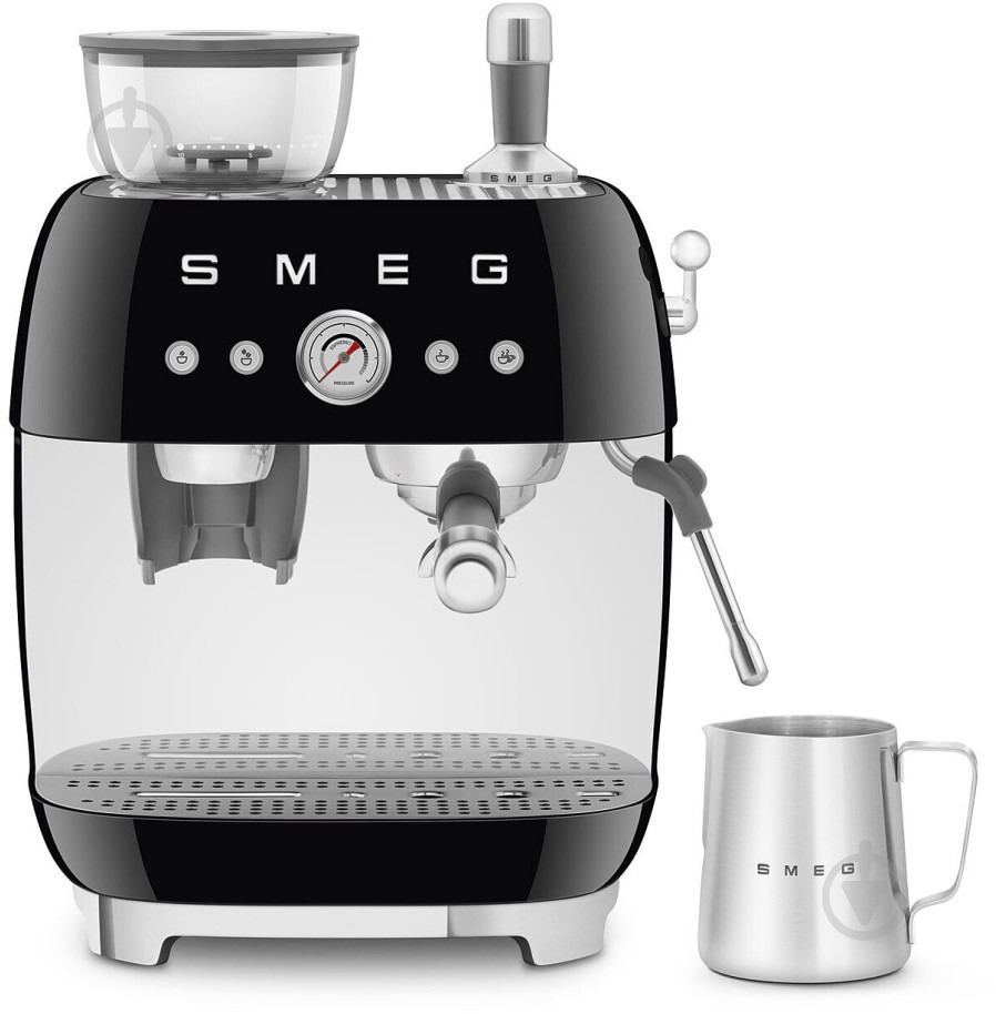 Кавоварка ріжкова Smeg EGF03BLEU чорний - фото 2