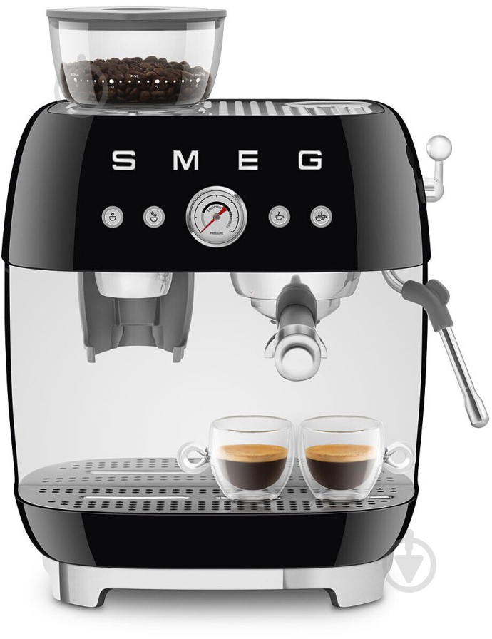 Кавоварка ріжкова Smeg EGF03BLEU чорний - фото 9