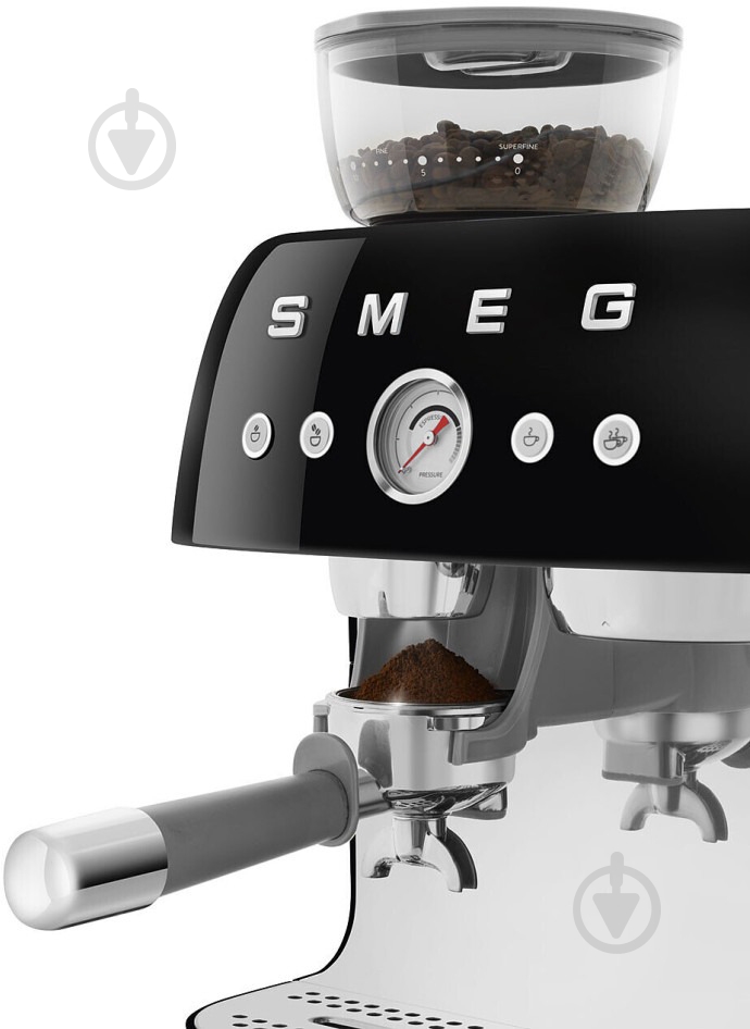 Кавоварка ріжкова Smeg EGF03BLEU чорний - фото 5