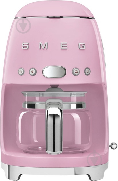 Кофемашина капельная Smeg DCF02PKEU розовый - фото 2 Кофемашина капельная Smeg DCF02PKEU розовый - фото 2