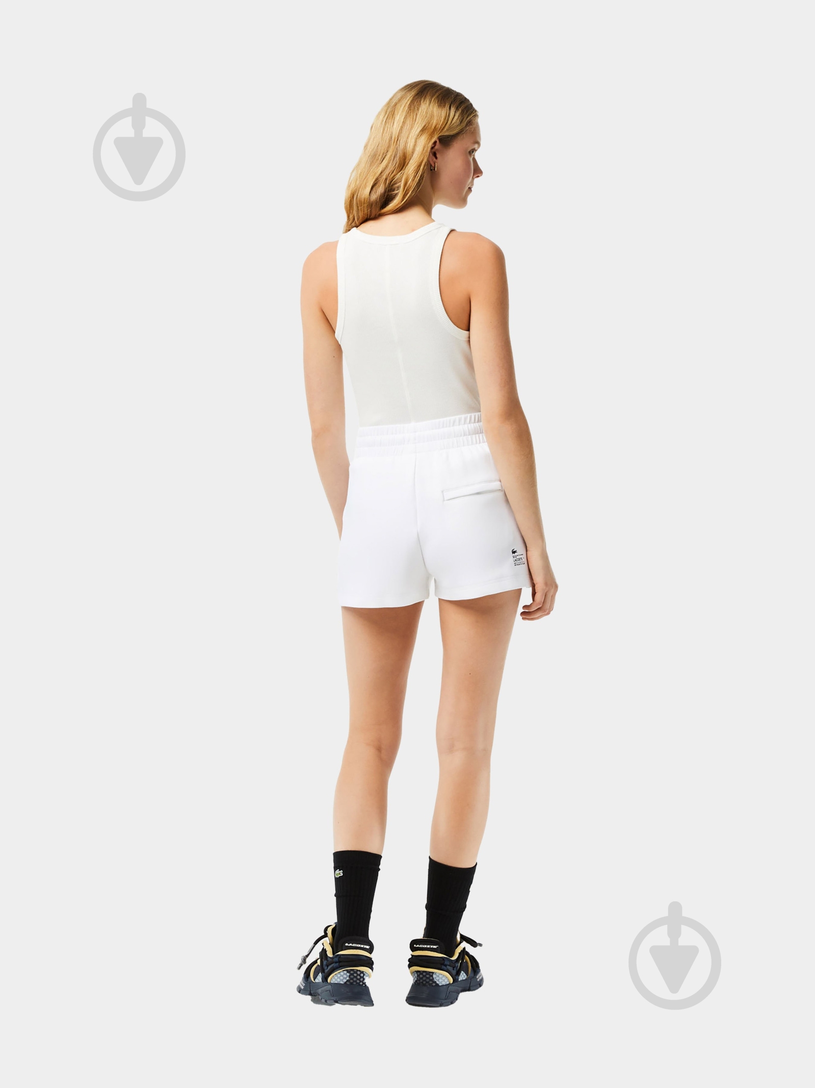 Шорты Lacoste р. 36 белый - фото 3 Шорты Lacoste р. 36 белый - фото 3