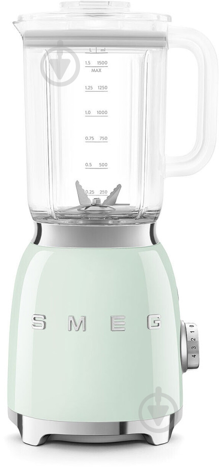 Блендер стационарный Smeg BLF03PGEU пастельно-зеленый - фото 3