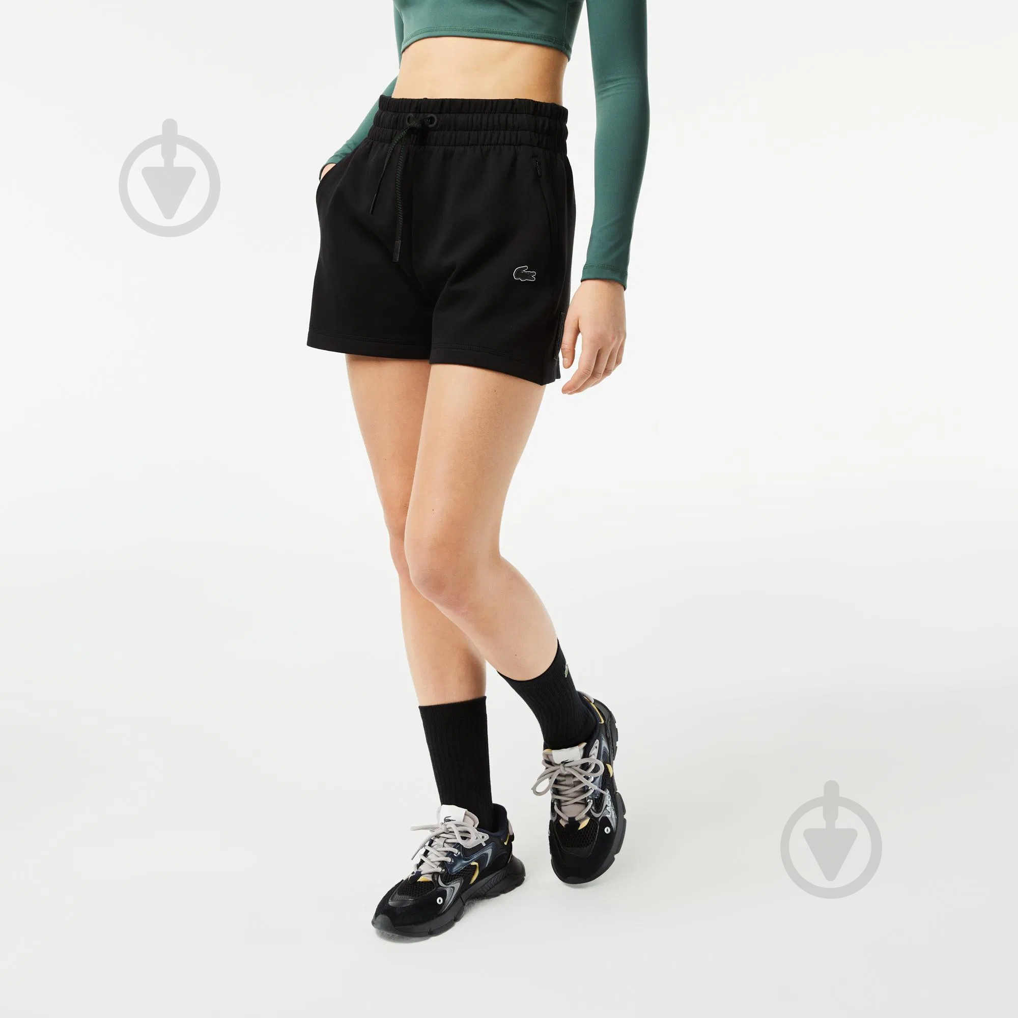 Шорты Lacoste р. 36 черный - фото 1 Шорты Lacoste р. 36 черный - фото 1