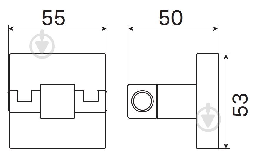Крючок Haceka Mezzo 403018 - фото 5