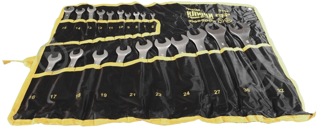 Набор ключей комбинированных MasterTool 71-2120 - фото 1