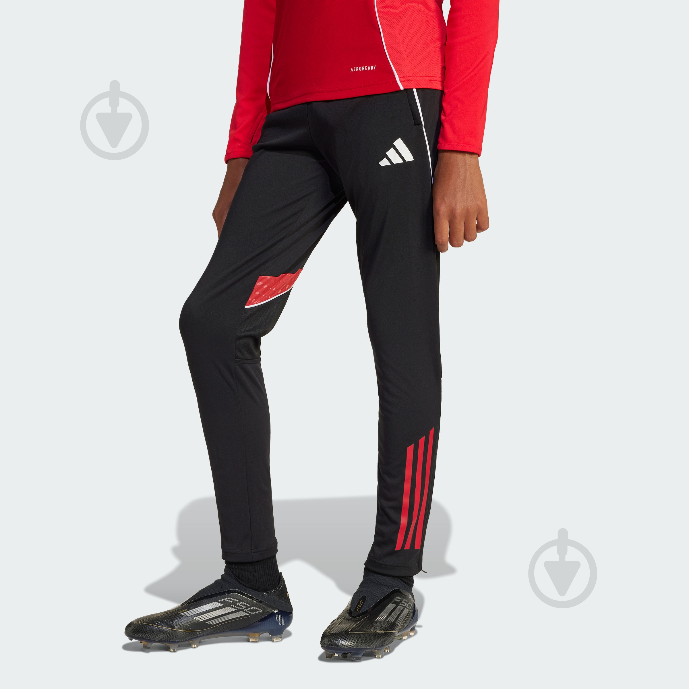 Брюки Adidas TIRO25C TR PNTY JI6499 р. 5-6YRS черный - фото 1