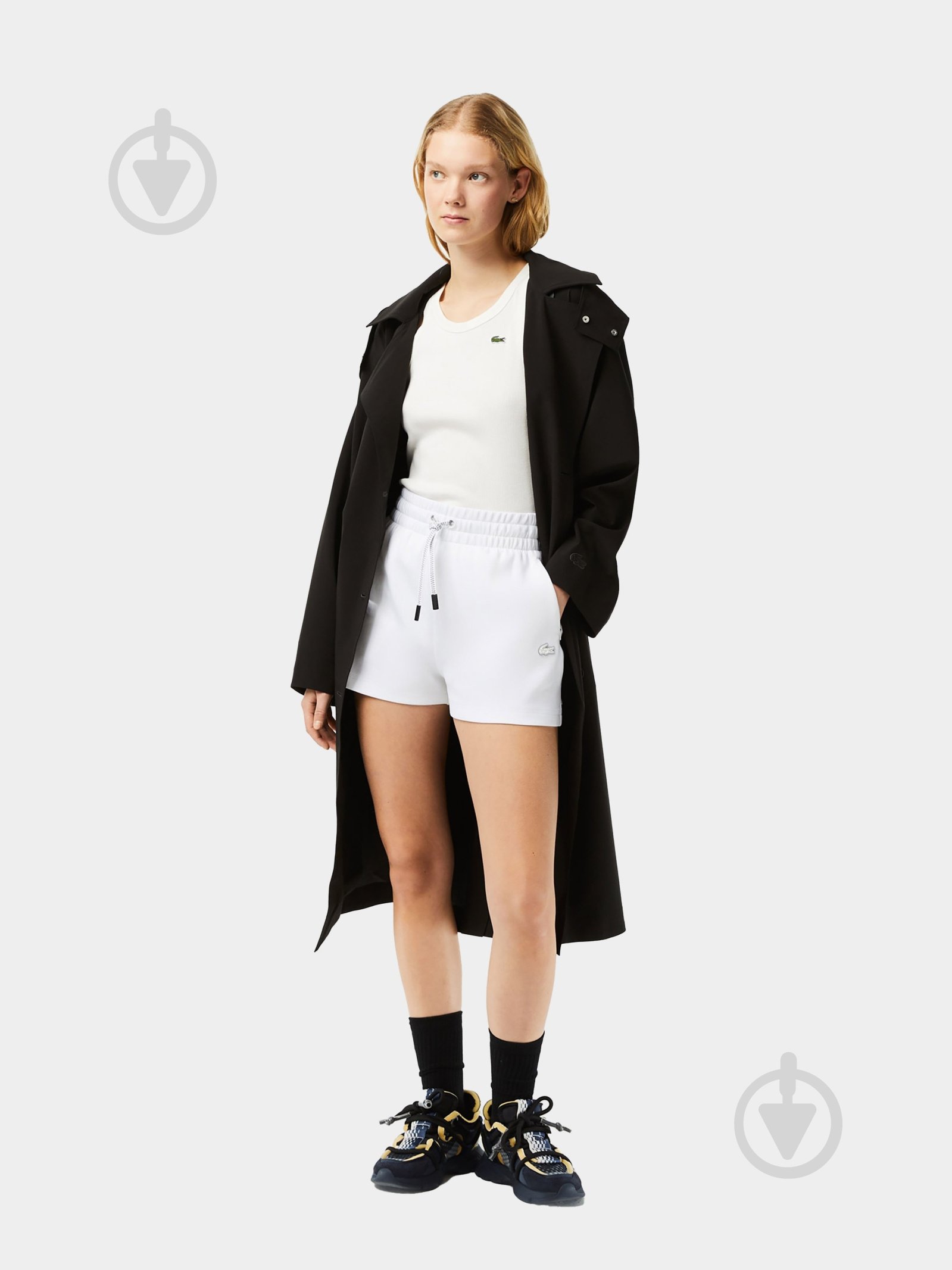 Шорты Lacoste р. 40 белый - фото 4