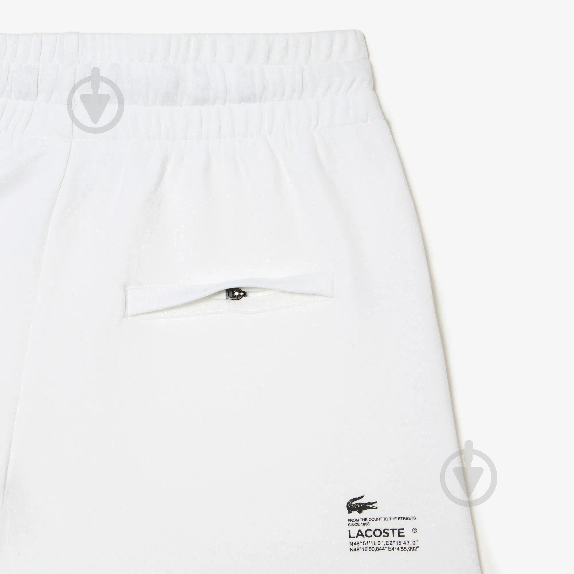 Шорты Lacoste р. 40 белый - фото 6