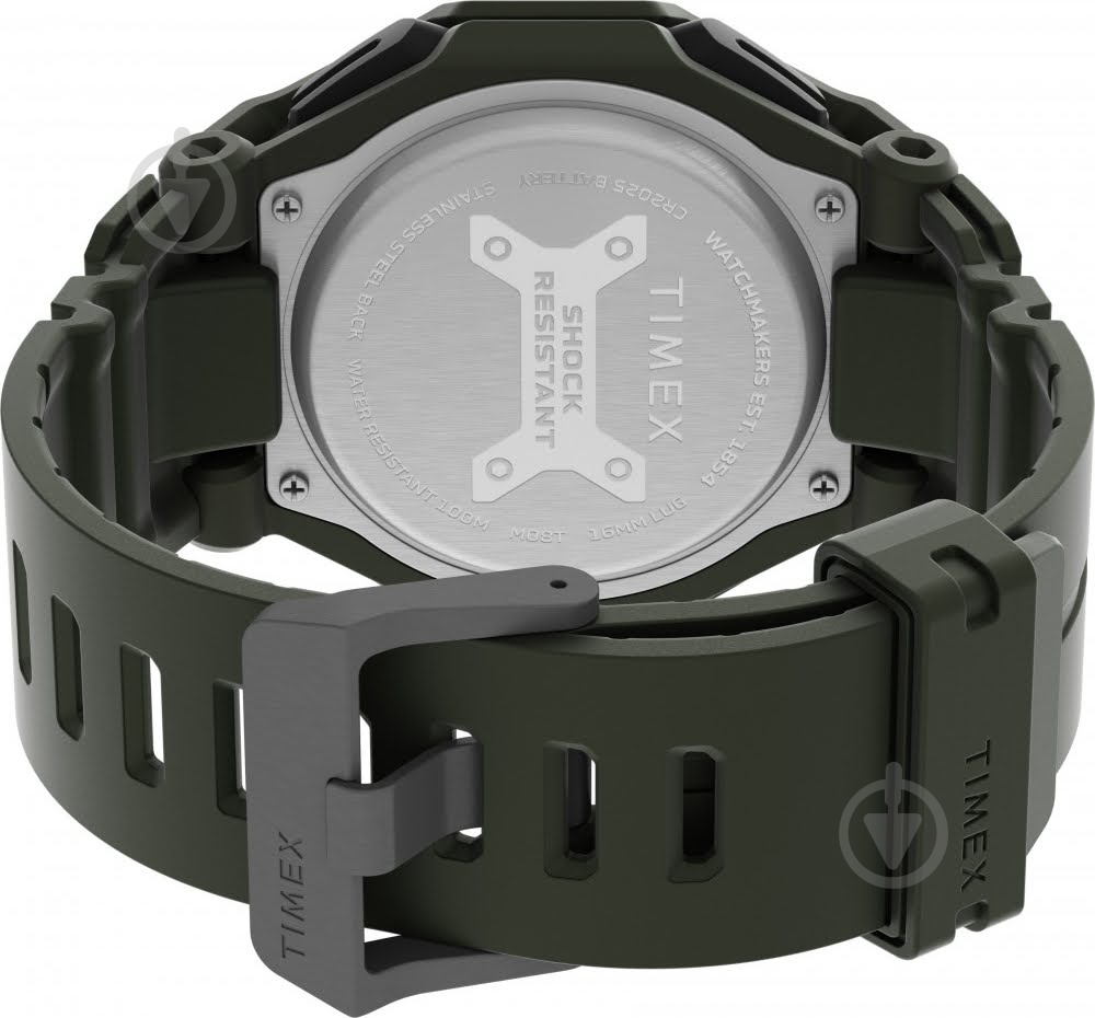 Наручные часы Command Encounter Timex green (Tx2v35400) - фото 7 Наручные часы Command Encounter Timex green (Tx2v35400) - фото 7