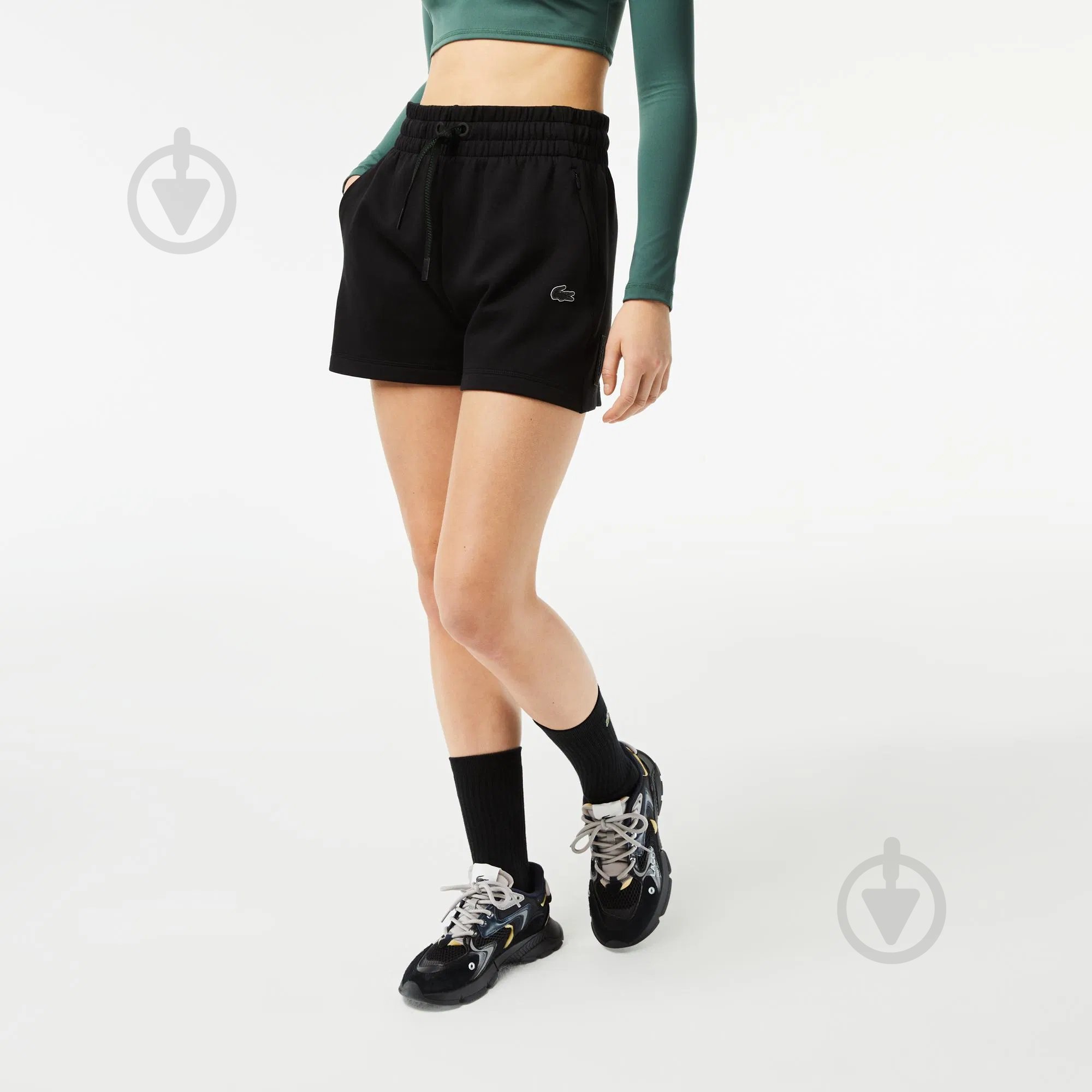 Шорты Lacoste р. 40 черный - фото 1 Шорты Lacoste р. 40 черный - фото 1