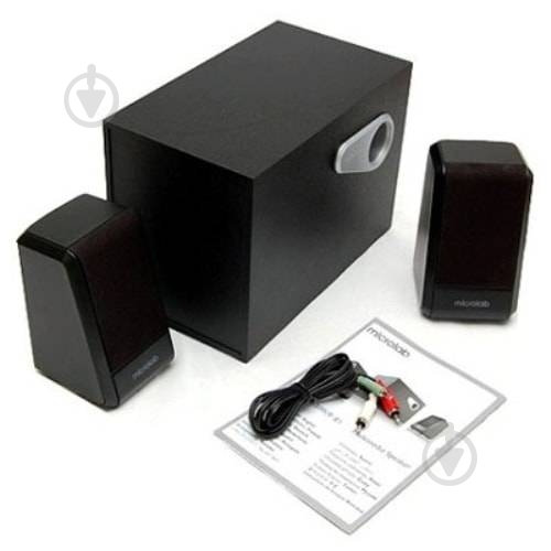 Акустическая система Microlab 2.1 M-280 black - фото 3