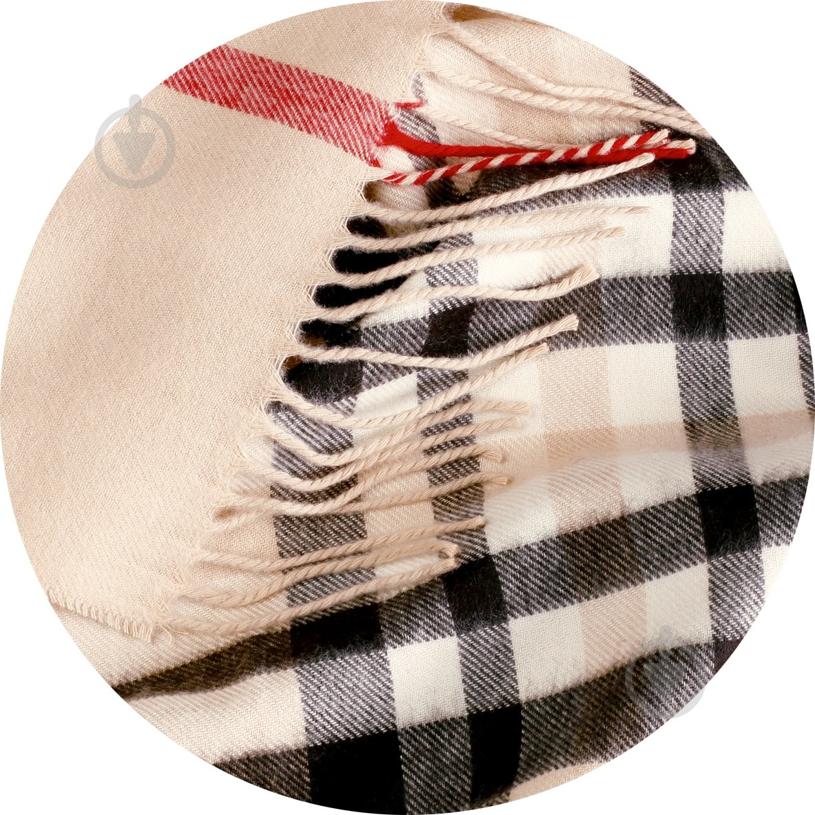 Плед Plaid 130x170 см бежевый с рисунком Billerbeck - фото 3 Плед Plaid 130x170 см бежевый с рисунком Billerbeck - фото 3