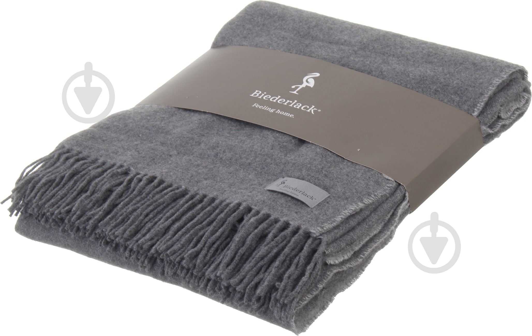Плед Cosy&Luxury grau-silber 130x170 см сірий Billerbeck - фото 3