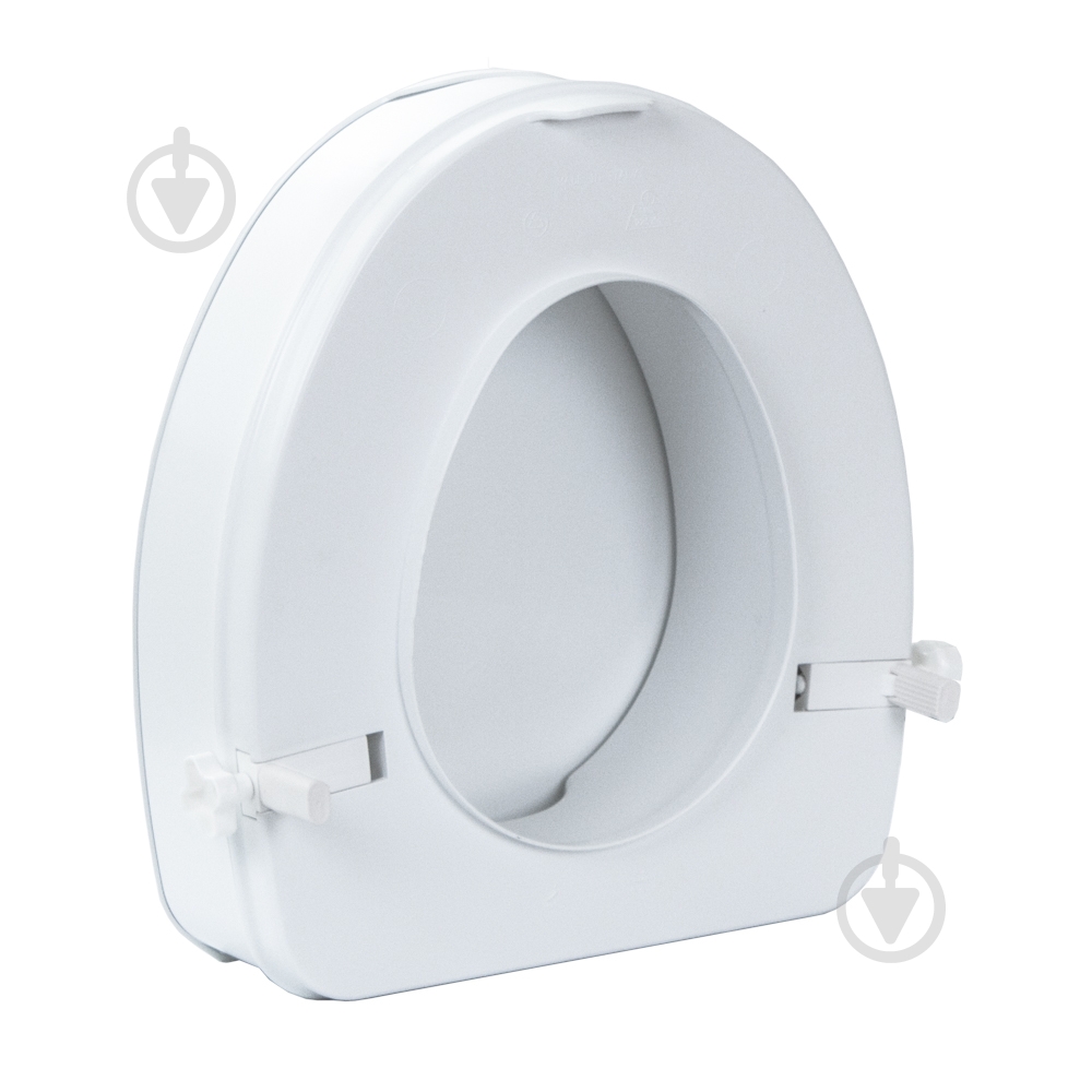 Насадка для унітаза 10 см з кришкою KING 10L-1 - фото 6