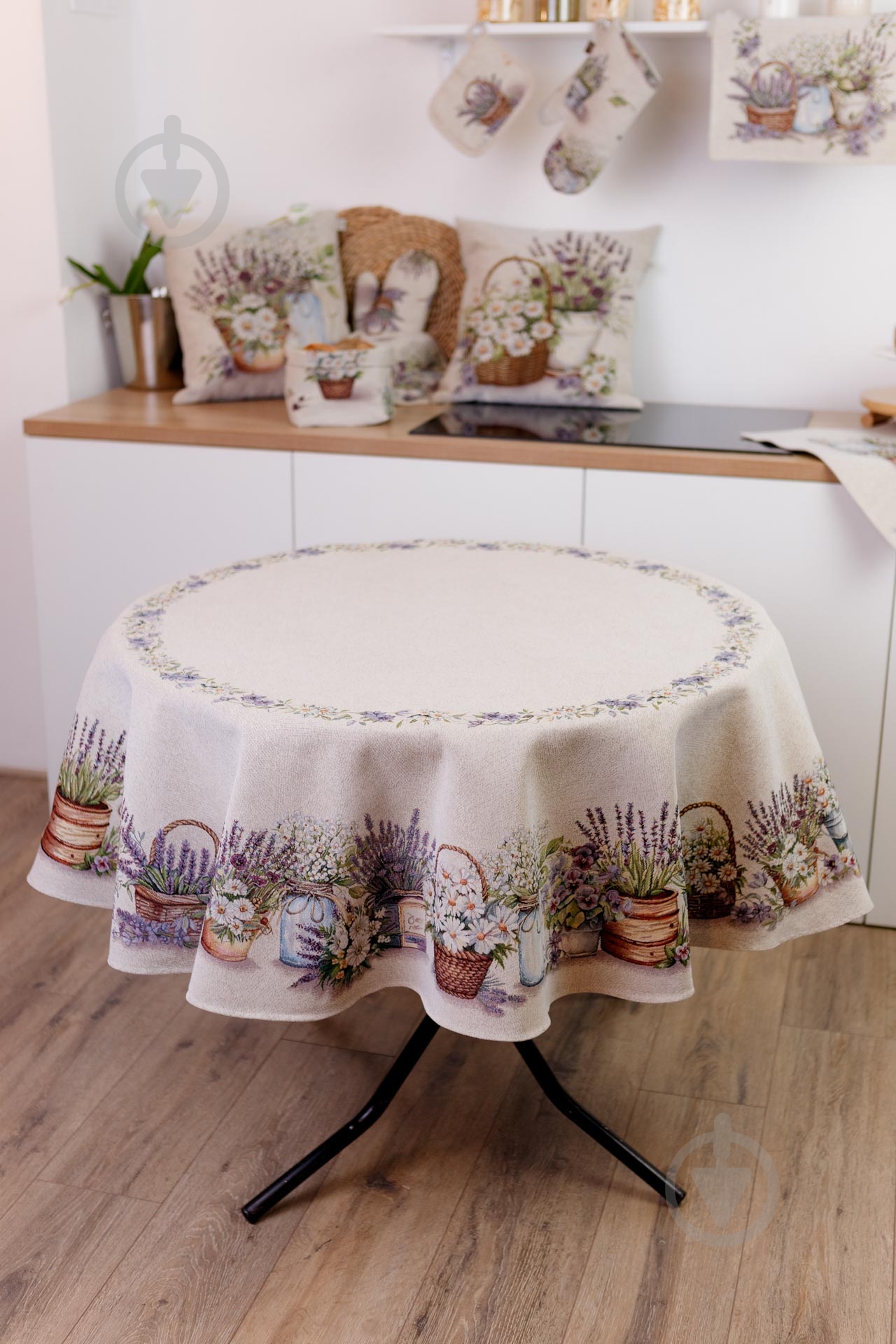 Скатерть Provence d136 молочный Прованс - фото 4 Скатерть Provence d136 молочный Прованс - фото 4