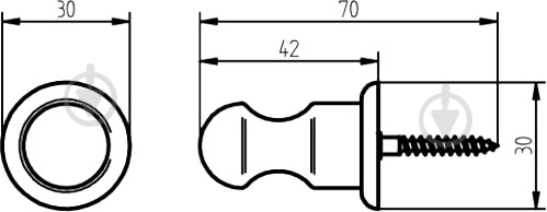 Крючок Haceka Allure 401812 - фото 2
