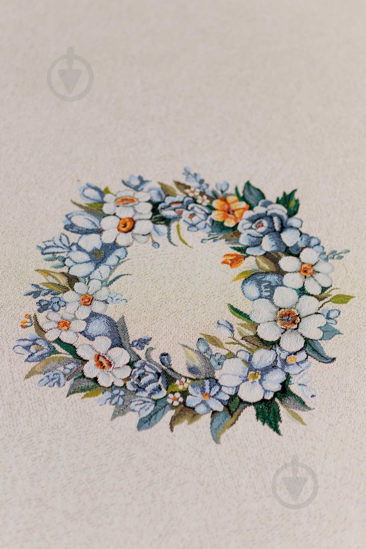 Скатерть Рrimavera Ø 136 см молочный Прованс - фото 2