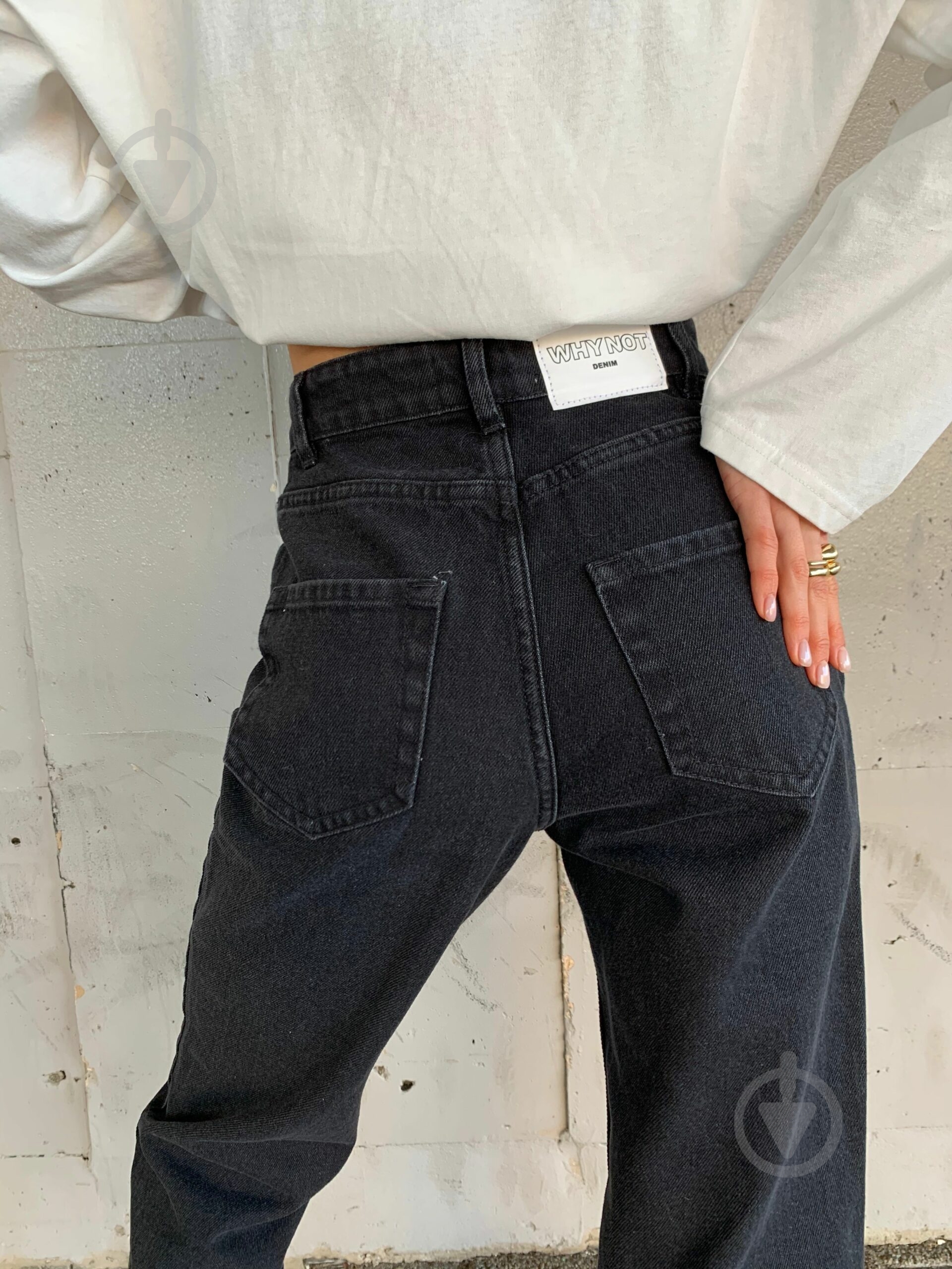 Джинси Why Not Denim JSTR1 JSTR1 р. 29 чорний - фото 6