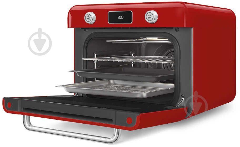 Электрическая печь Smeg COF01RDEU красный - фото 6 Электрическая печь Smeg COF01RDEU красный - фото 6