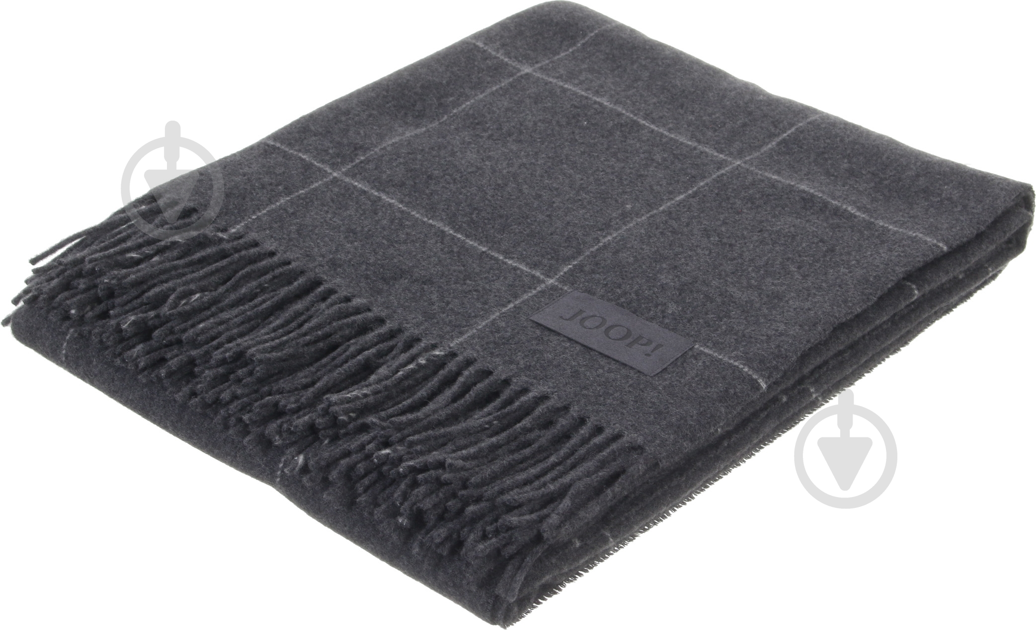 Плед Squares Anthrazit 130x180 см антрацит Billerbeck - фото 4