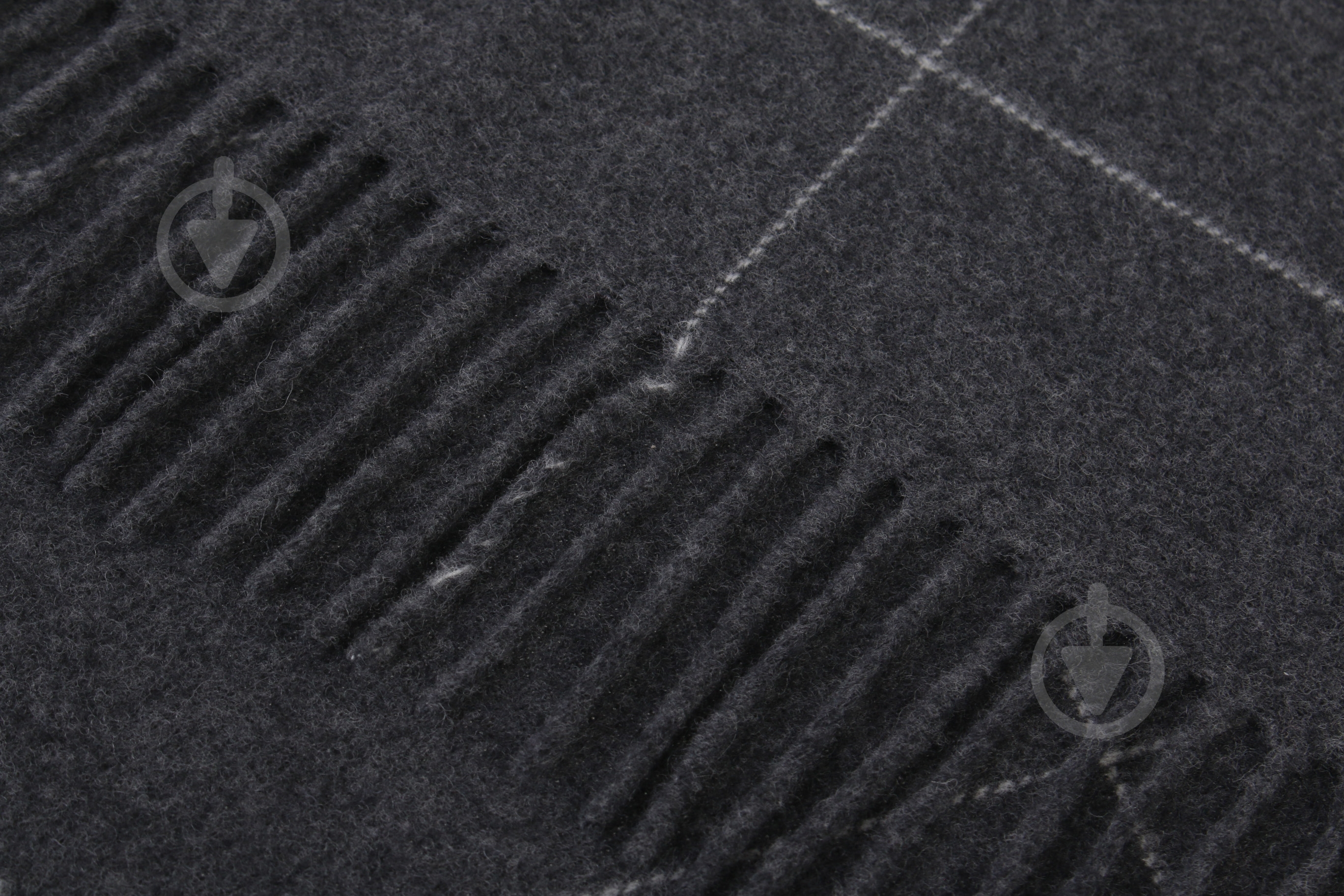 Плед Squares Anthrazit 130x180 см антрацит Billerbeck - фото 2