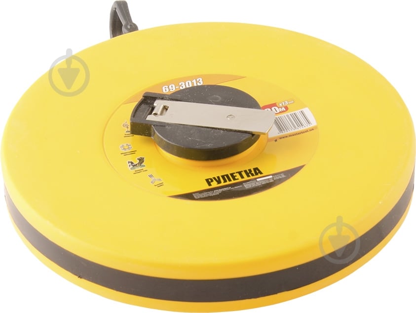 Рулетка MASTER TOOL 69-3013 30 м x 13 мм - фото 1 Рулетка MASTER TOOL 69-3013 30 м x 13 мм - фото 1