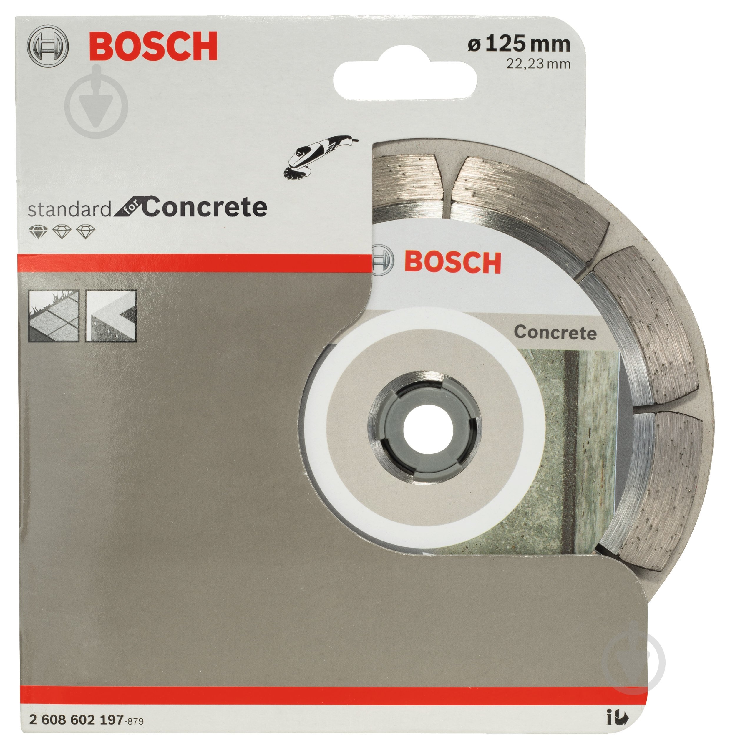 Диск алмазний відрізний Bosch BPE 125x1,6x22,2 2.608.602.197 - фото 2
