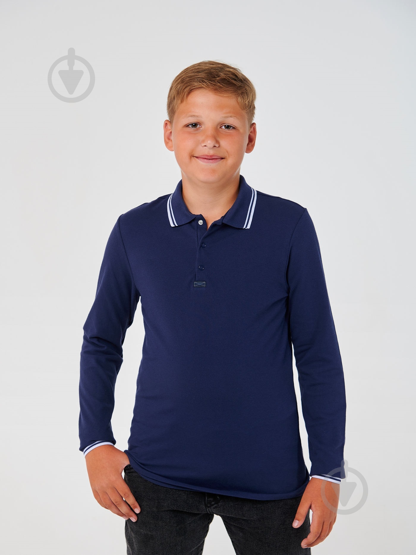Сорочка дитяча Smil 114888 р.152 темно-синій - фото 1