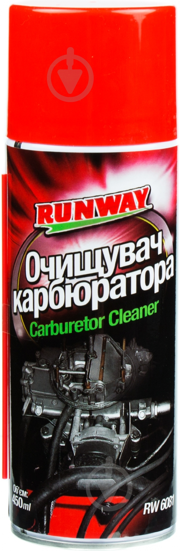 Очиститель карбюратора RunWay RW6081 450 мл - фото 1