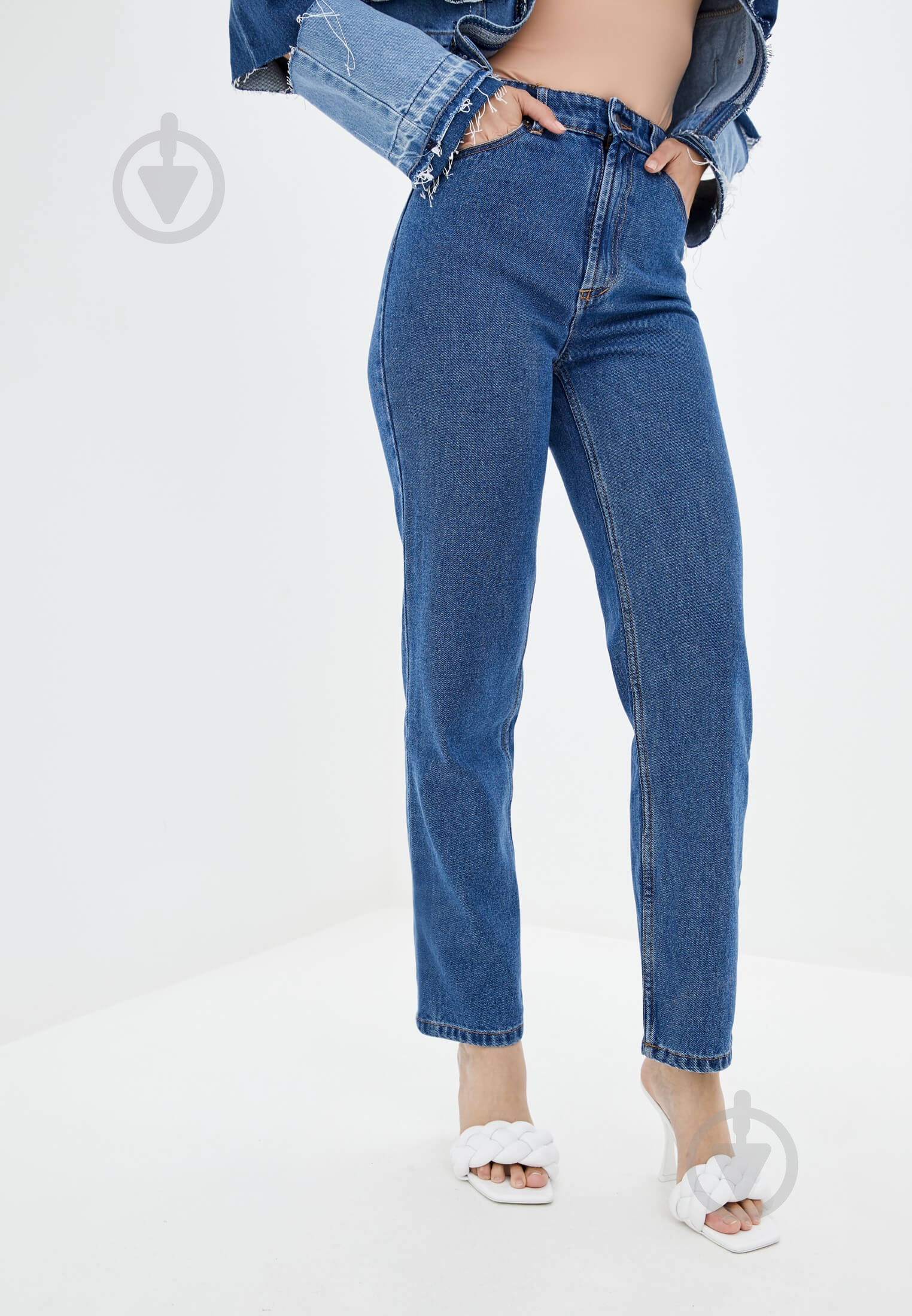 Джинсы Why Not Denim JSTR3B JSTR3B р. 25 синий - фото 5