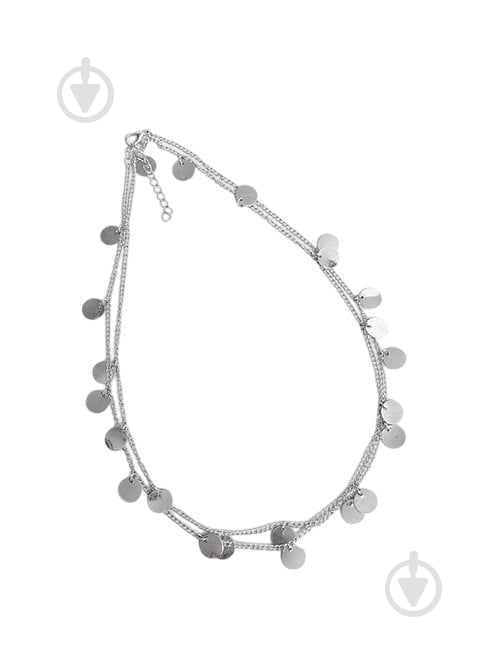 Подвеска MISO accessory серебняная с монетками - фото 1 Подвеска MISO accessory серебняная с монетками - фото 1