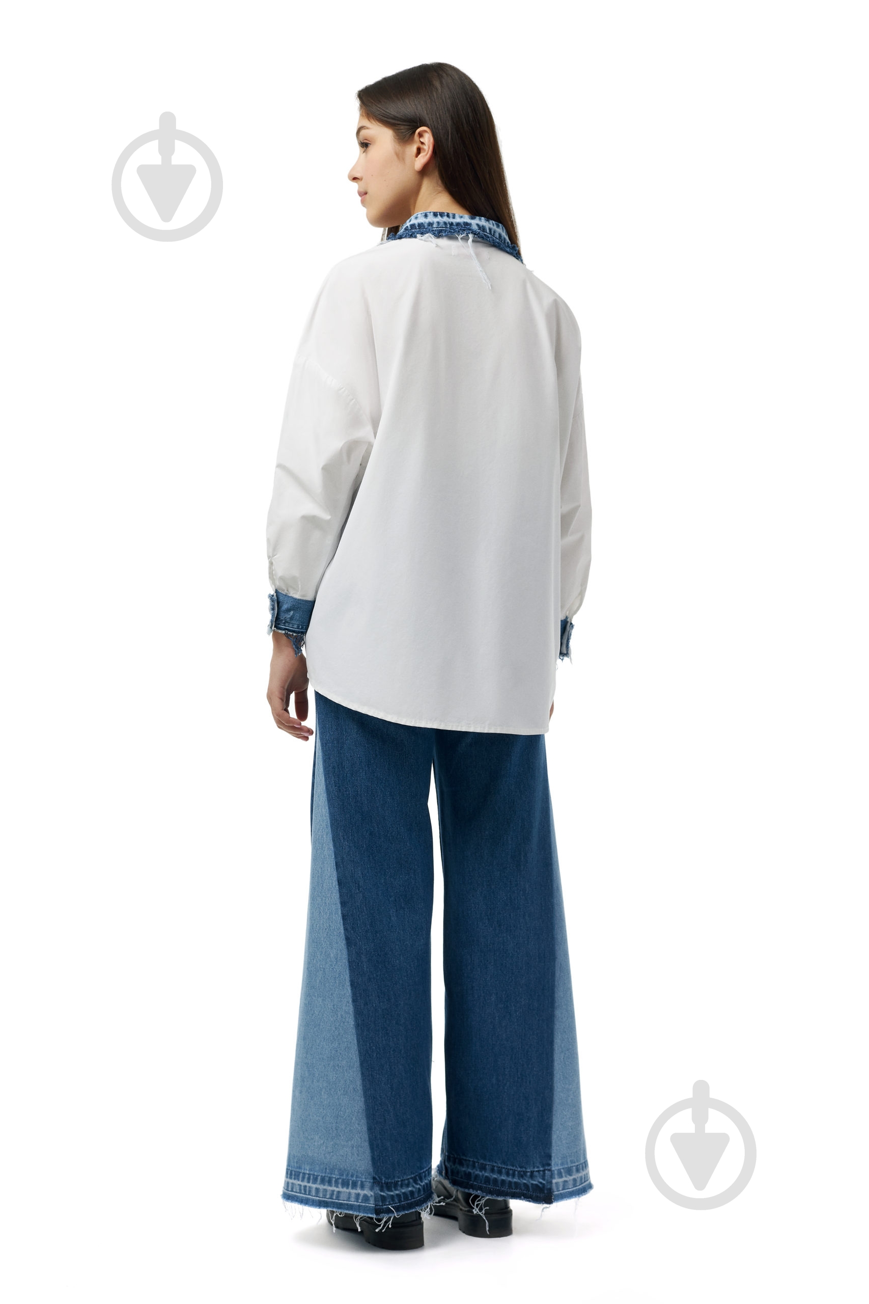 Рубашка Why Not Denim CSW2 CSW2 р. S белый - фото 2 Рубашка Why Not Denim CSW2 CSW2 р. S белый - фото 2